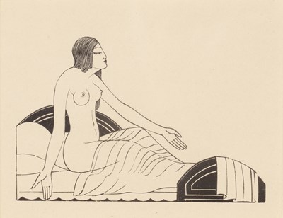 Lot 91 - Eric Gill (1882-1940) On My Bed by Night, 1925...