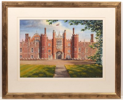 Lot 428 - Brian Crosby (20th century) Hampton Court...