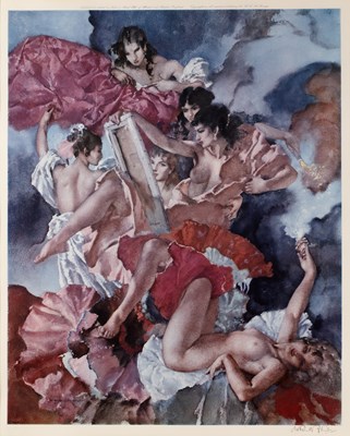 Lot 121 - Sir William Russell Flint (Scottish,...