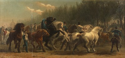 Lot 123 - After Rosa Bonheur (French, 1822-1899) 'The...