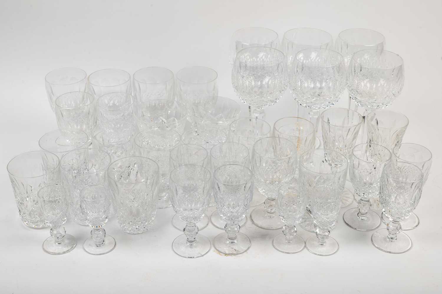 Lot 1039 - A collection of Waterford Colleen pattern glassware