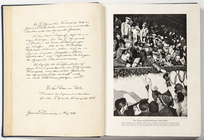 Lot 268 - The Berlin Olympic Games 1936 annual style...