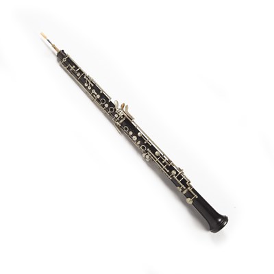 Lot 122 - An oboe, cased