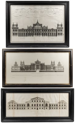 Lot 702 - A collection of three architectural prints