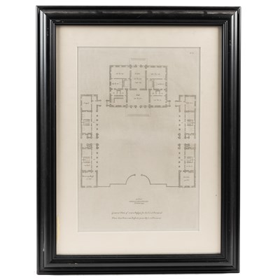 Lot 103 - A collection of five architectural prints