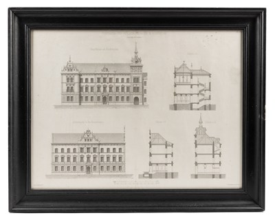 Lot 103 - A collection of five architectural prints