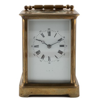 Lot 658 - A 20th century carriage clock