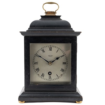 Lot 88 - A Georgian style mantel timepiece