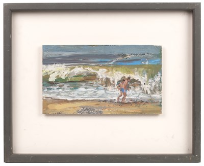Lot 131 - Jason Bowyer (1957-2019) Two Boys on the Beach...
