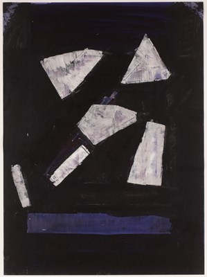 Lot 301 - Theodore Mendez (1934-1997) Floating White oil...