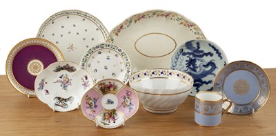 Lot 212 - Group of china and ceramics to include: Derby...