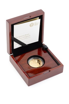 Lot 303 - An Elizabeth II 'Lion of England' gold proof...