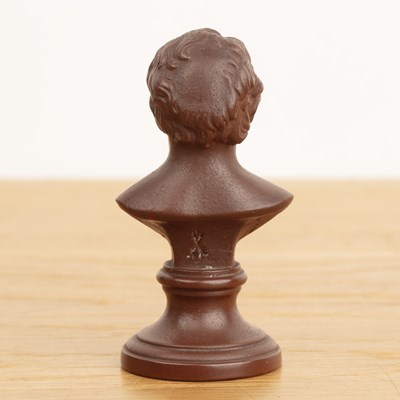 Lot 280 - Meissen, Germany miniature bust of Johann...