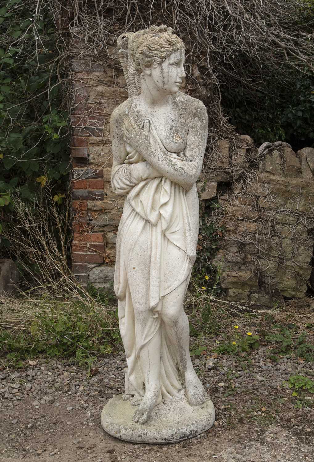 Lot 1341 - A garden sculpture of Venus