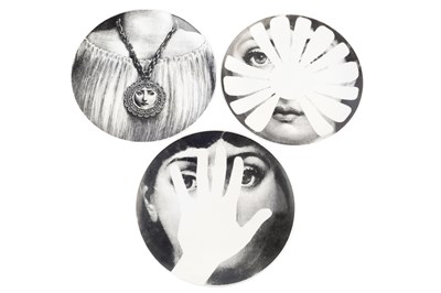 Lot 759 - Piero Fornasetti (1913-1988) Three plates Tema...