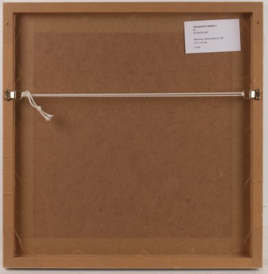 Lot 259 - Peter Blake (b.1932) Appropriated Alphabet I,...