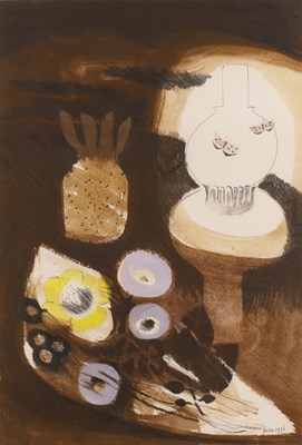 Lot 252 - Mary Fedden (1915-2012) The Lamp, 1976 signed...