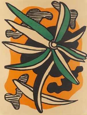 Lot 307 - Fernand Leger (1881-1955) La Fleur, 1952...