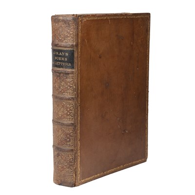 Lot 539 - Gray (Thomas). 'Poems and Letters'. Chiswick...