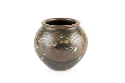 Lot 698 - Paul Barron (1917-1983) Vase with brown glaze...