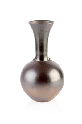 Lot 608 - Peter Lane (b.1932) Vase stoneware, with...