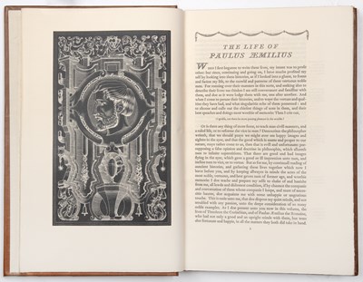 Lot 503 - Nonesuch Press - Plutarch 'The Lives of the...