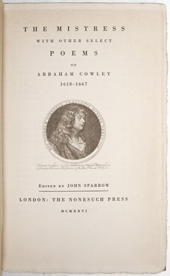 Lot 506 - Nonesuch Press - Thompson (James) 'The Seasons'...