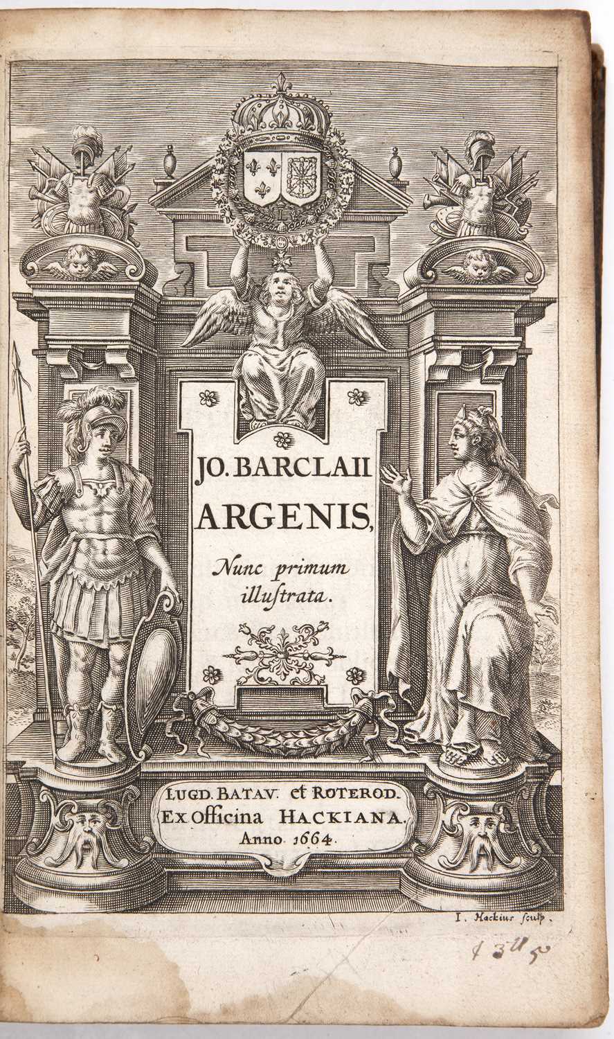 Lot 552 - Barclay (John) 'Argenis, Nunc primum...