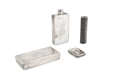 Lot 582 - A late Victorian silver rectangular sandwich...