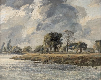 Lot 192 - Cavendish Morton (1911-2015) 'Landscape', oil...