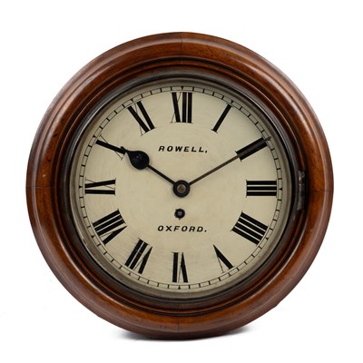 Lot 334 - An early 20th century dial clock