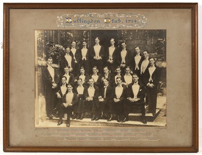 Lot 161 - Bullingdon Club members photograph Oxford,...