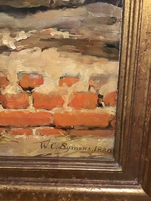 Lot 240 - William Christian Symons (1845-1911) A hard...