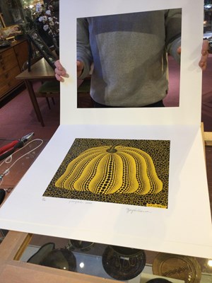 Lot 353 - Yayoi Kusama (b.1929) Pumpkin 2000 (Yellow),...