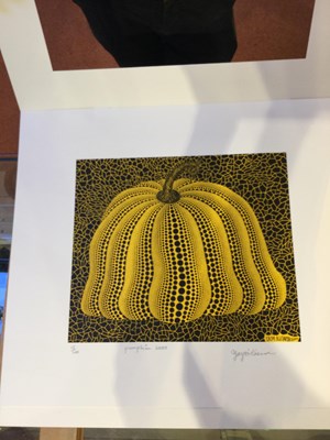 Lot 353 - Yayoi Kusama (b.1929) Pumpkin 2000 (Yellow),...