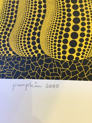 Lot 353 - Yayoi Kusama (b.1929) Pumpkin 2000 (Yellow),...