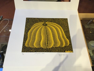 Lot 353 - Yayoi Kusama (b.1929) Pumpkin 2000 (Yellow),...