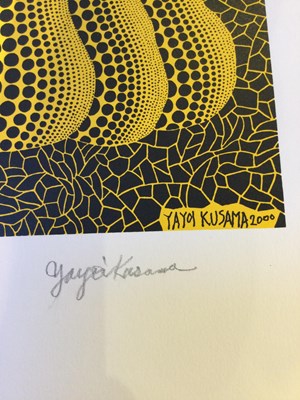 Lot 353 - Yayoi Kusama (b.1929) Pumpkin 2000 (Yellow),...