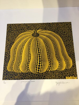 Lot 353 - Yayoi Kusama (b.1929) Pumpkin 2000 (Yellow),...