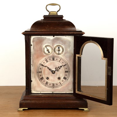 Lot 197 - Winterhalder and Hofmeier bracket clock in...