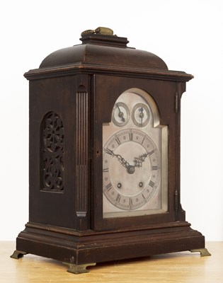 Lot 197 - Winterhalder and Hofmeier bracket clock in...