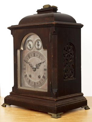 Lot 197 - Winterhalder and Hofmeier bracket clock in...