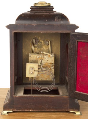 Lot 197 - Winterhalder and Hofmeier bracket clock in...