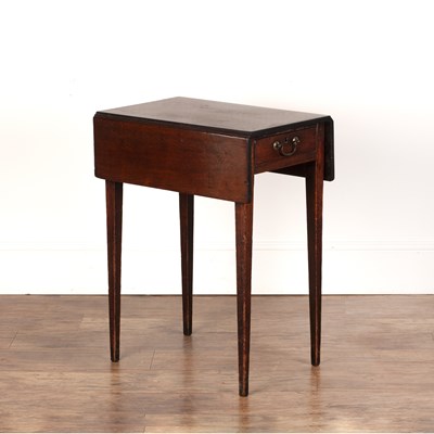 Lot 167 - Mahogany Pembroke table early 19th Century,...