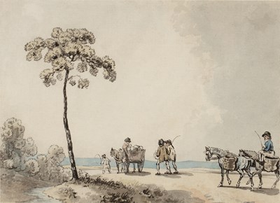 Lot 155 - William Samuel Howitt (c, 1765-1822) Returning...