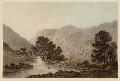 Lot 159 - John Glover (1767-1849) A river in the Lake...