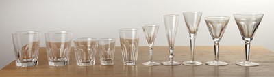 Lot 352 - Attributed to Waterford Crystal suite of...