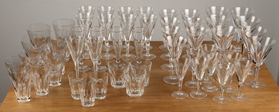 Lot 352 - Attributed to Waterford Crystal suite of...