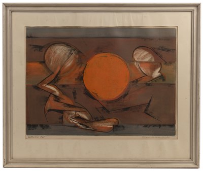 Lot 4 - Allan Schmidt (Danish 1923-1989) Abstract,...