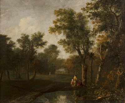 Lot 184 - Attributed to Richard Wilson (1715-1782) Wood...